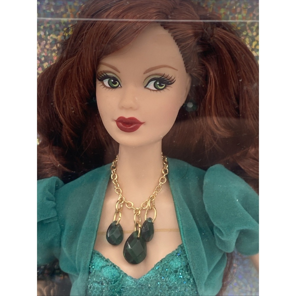 2007 Barbie Collector Birthstone Beauties May Miss Emerald K8694 - Picture 3 of 15